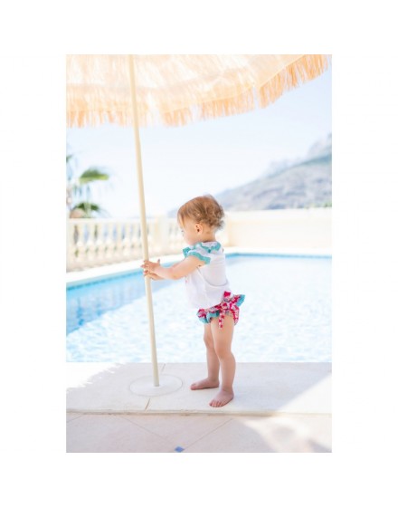 Camiseta bb niña Granate