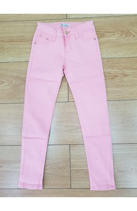 Jeans pitillo rosa