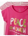 Camisetas zippy niña (pack 2) PEACE