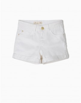 Short Blanco Niña ZIPPY