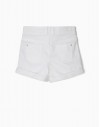 Short Blanco Niña ZIPPY
