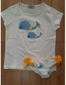 Conjunto Baño Ballena Niña