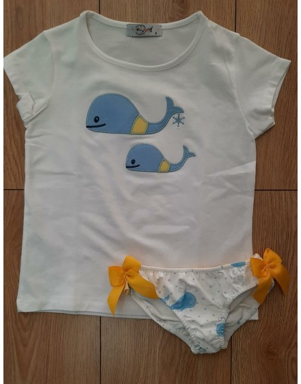 Conjunto Baño Ballena Niña