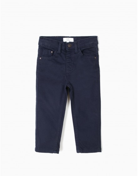 Pantalón marino largo bebé zippy
