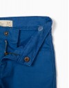 Pantalón De Sarga Para Niño Azul