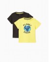 Pack 2 camisetas Planet niño bebe ZIPPY
