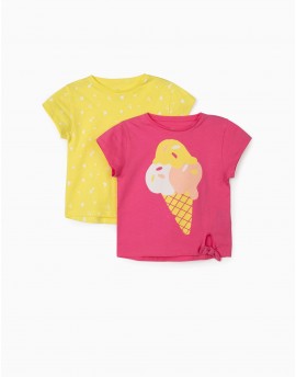 Pack 2 camisetas Helado ZIPPY