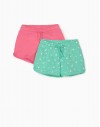 Pack 2 Calzonas Rosa y Verde aguya