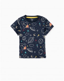 Camiseta bb Espacio ZIPPY