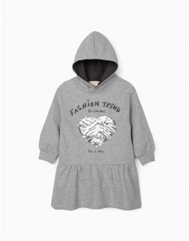 Vestido Sudadera Be Unique ZIPPY