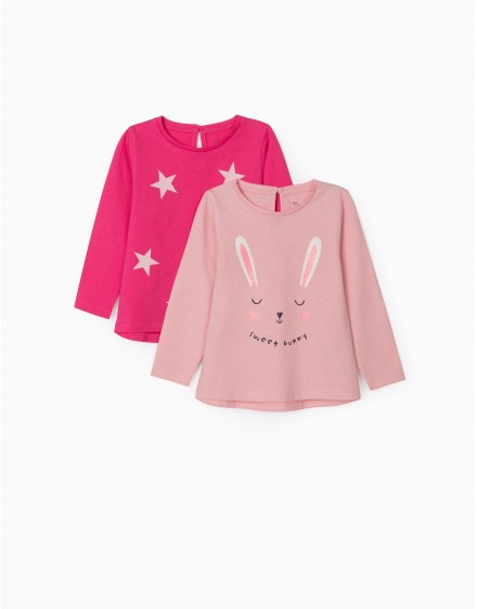 Pack 2 camisetas Conejito bebé ZIPPY