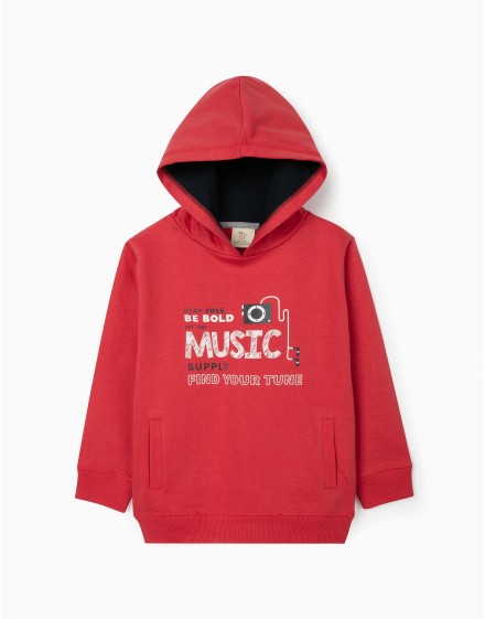 Sudadera capucha Music ZIPPY