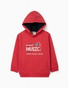 Sudadera capucha Music ZIPPY