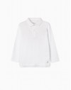 Polo básico algodón blanco ZIPPY
