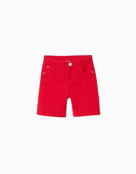 Short Midi rojo ZIPPY