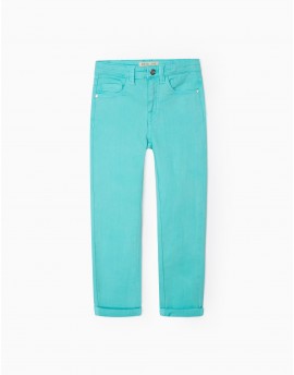 Pantalón Skinny Verde Agua ZIPPY