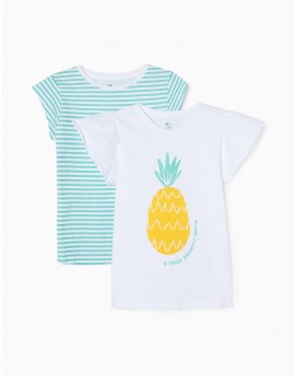 Pack 2 camisetas Pineapple ZIPPY
