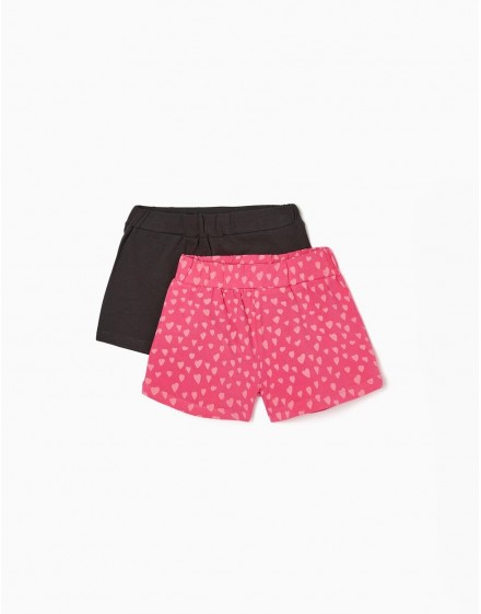 Pack 2 short Corazones ZIPPY