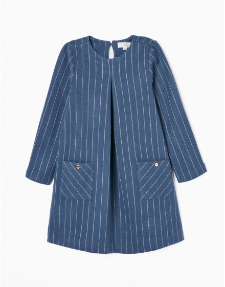Vestido a Rayas INTERLOCK ZIPPY