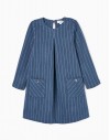 Vestido a Rayas INTERLOCK ZIPPY