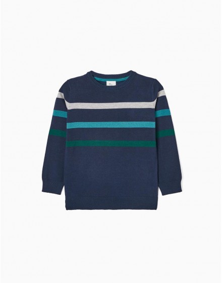 Jersey Rallas marino ZIPPY