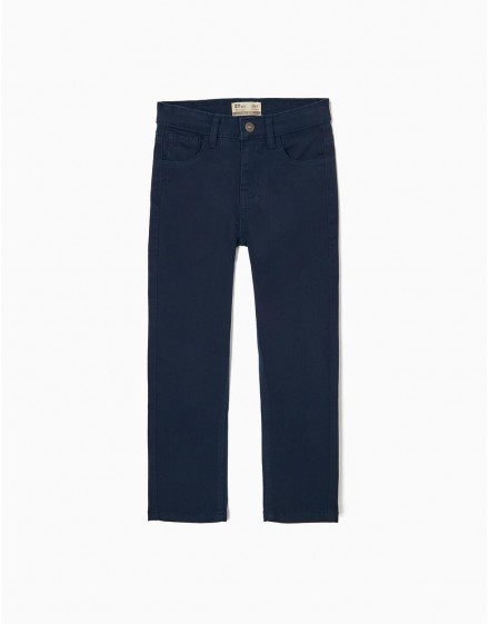 Pantalón slim azul oscuro ZIPPY