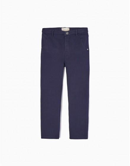 Jeggins algodón azul oscuro ZIPPY