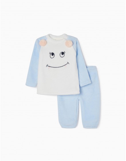 Pijama coralina bb Monstruo ZIPPY