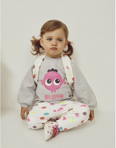 Sudadera Alaya BB ZIPPY