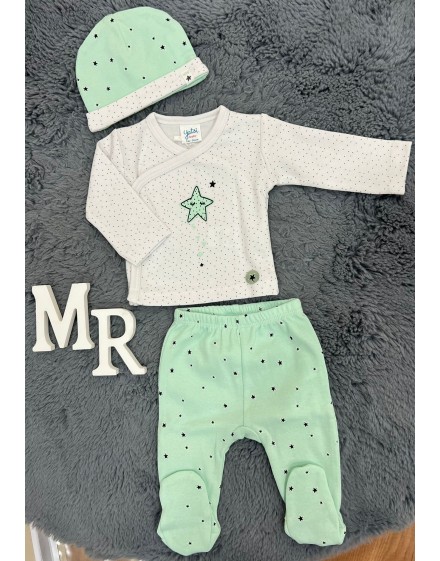 Conjunto polaina estrellita bb YATSI