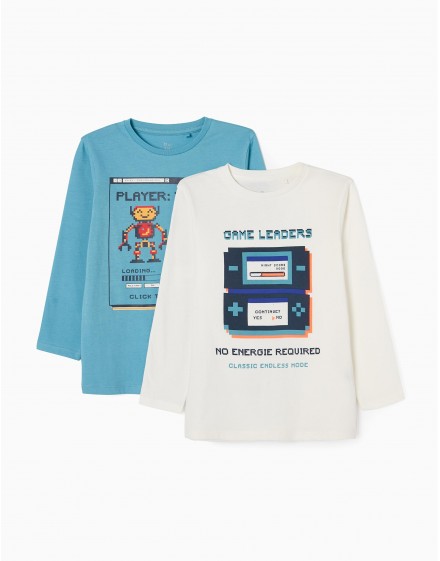 Pack 2 camisetas Start game ZIPPY