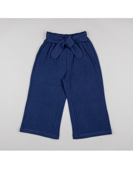 Pantalon culotte azul online marino