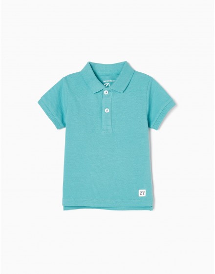 Polo bebe niño Celeste ZIPPY