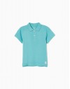 Polo turquesa ZIPPY