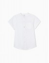 Camisa cuello mao Niño ZIPPY