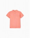 Polo mao algodon Coral ZIPPY