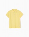 Polo Amarillo  niño ZIPPY