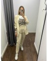 Traje Chaqueta manga recogida