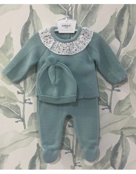 Conjunto polaina + gorro CORALO