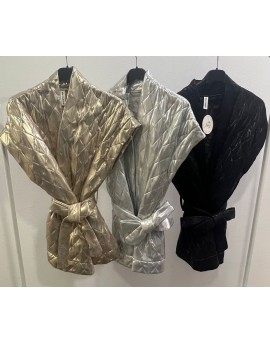 Sin mangas Metalizado