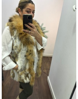 Sin mangas pelo natural Mia