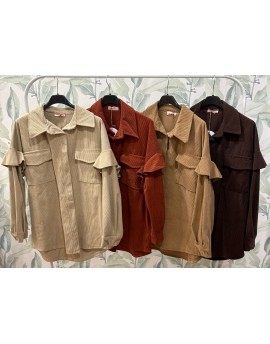 Sobrecamisa de pana KING