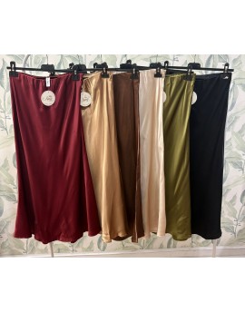 Falda Satinada