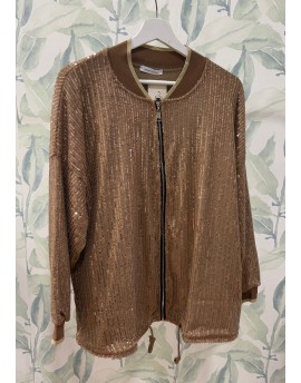 Bomber Lentejuelas Curvis