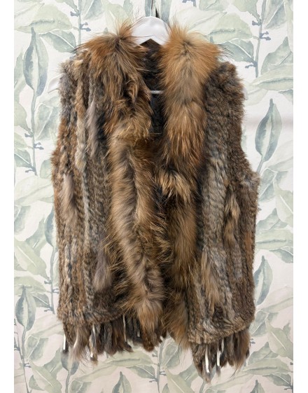 Sin Mangas Cola De Conejo