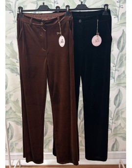 Pantalón de terciopelo Recto