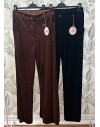 Pantalón de terciopelo Recto