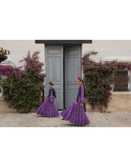 Traje flamenca SEDA