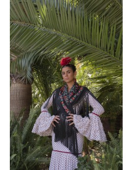 Traje de flamenca TEMPESTAD