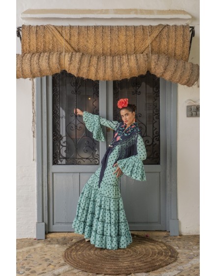 Traje de flamenca ALBAHACA